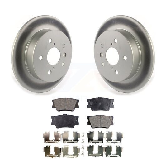 Coated Disc Rotors and Ceramic Brake Pads Kit-KGT-102217 - Kit.bestparts.ca