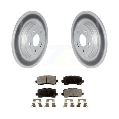 Coated Disc Rotors and Ceramic Brake Pads Kit-KGT-102218 - Kit.bestparts.ca