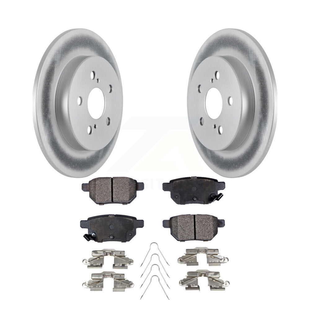 Coated Disc Rotors and Ceramic Brake Pads Kit-KGT-102222 - Kit.bestparts.ca