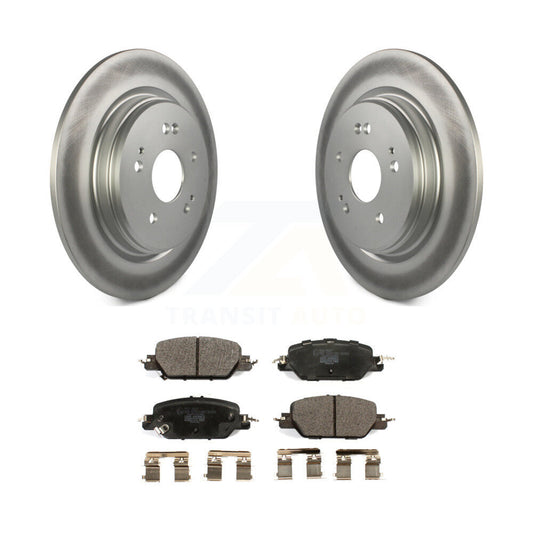 Coated Disc Rotors and Ceramic Brake Pads Kit-KGT-102224 - Kit.bestparts.ca