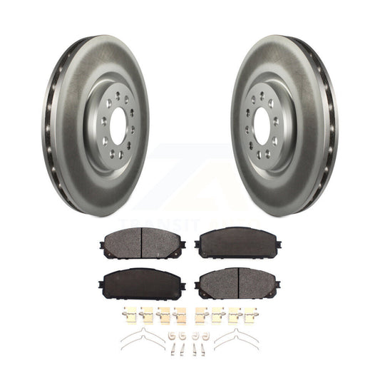 Coated Disc Rotors and Ceramic Brake Pads Kit-KGT-102227 - Kit.bestparts.ca