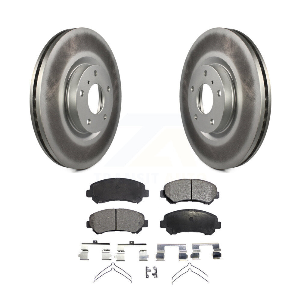 Coated Disc Rotors and Ceramic Brake Pads Kit-KGT-102248 - Kit.bestparts.ca