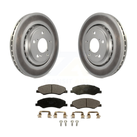 Coated Disc Rotors and Ceramic Brake Pads Kit-KGT-102251 - Kit.bestparts.ca
