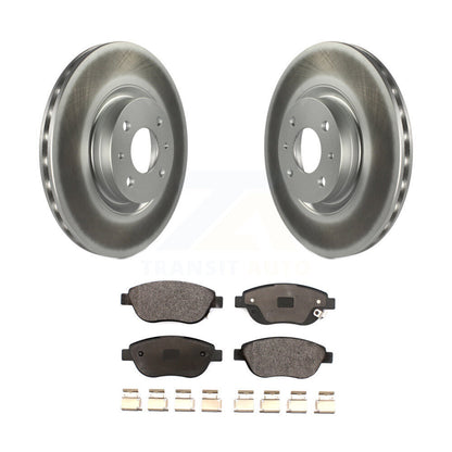 Coated Disc Rotors and Ceramic Brake Pads Kit-KGT-102252 - Kit.bestparts.ca