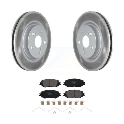 Coated Disc Rotors and Ceramic Brake Pads Kit-KGT-102256 - Kit.bestparts.ca