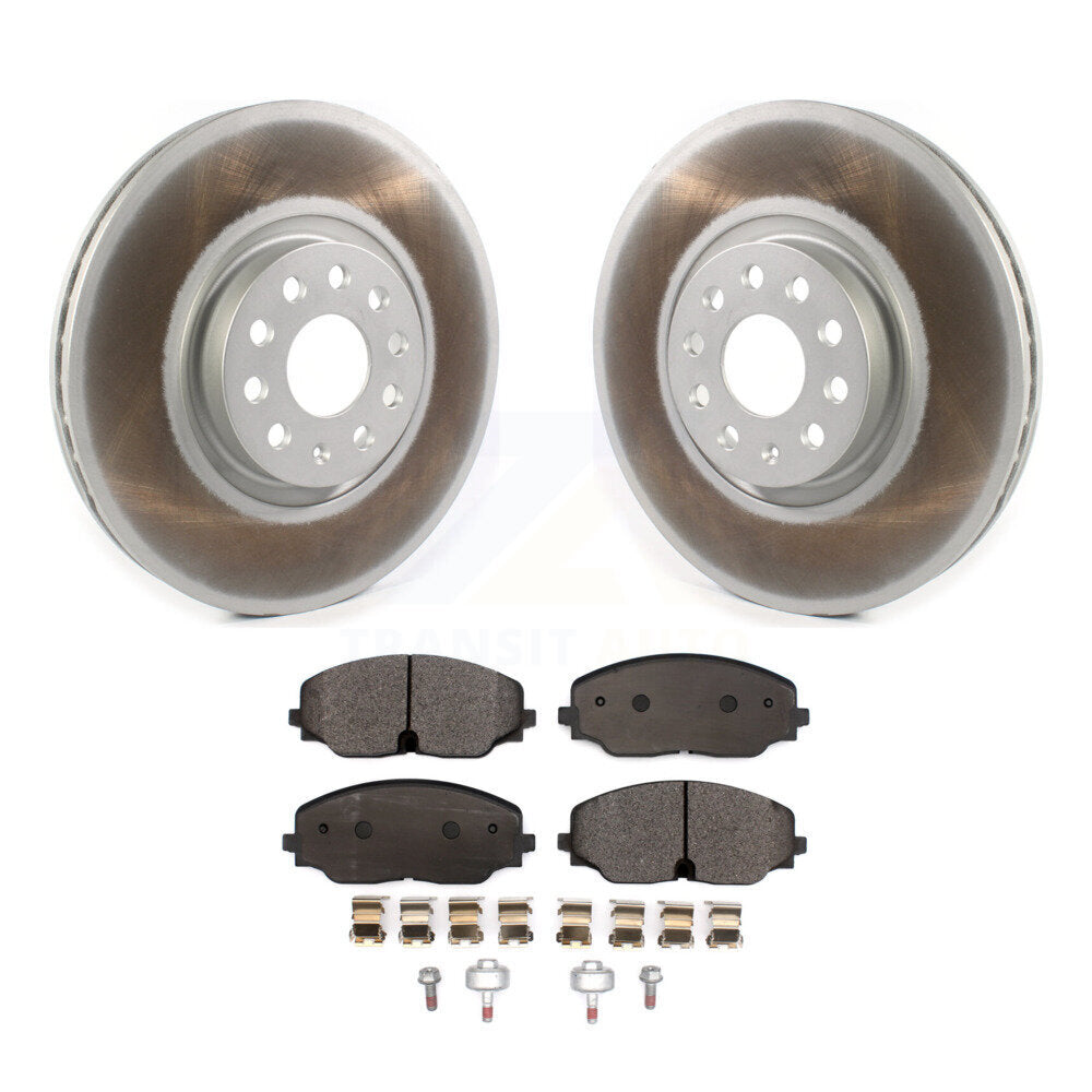 Coated Disc Rotors and Ceramic Brake Pads Kit-KGT-102257 - Kit.bestparts.ca