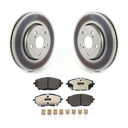 Coated Disc Rotors and Ceramic Brake Pads Kit-KGT-102258 - Kit.bestparts.ca