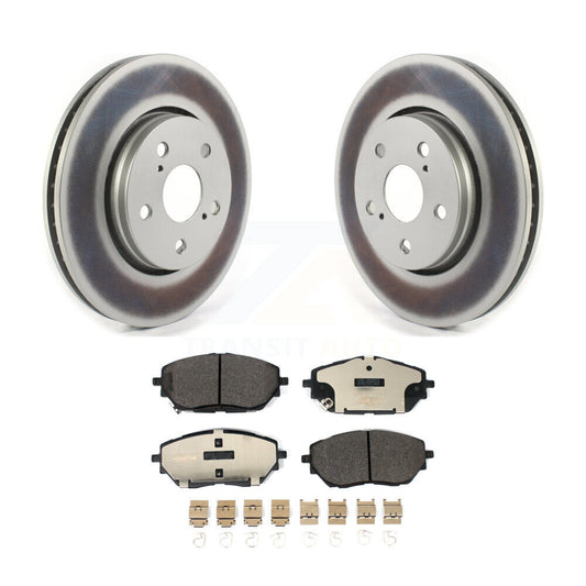 Coated Disc Rotors and Ceramic Brake Pads Kit-KGT-102258 - Kit.bestparts.ca