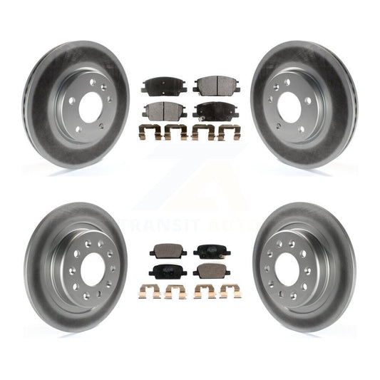 Disc Rotors and Ceramic Brake Pads Kit-KGT-102261 - Kit.bestparts.ca