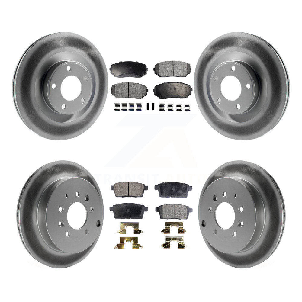 Disc Rotors and Ceramic Brake Pads Kit-KGT-102263 - Kit.bestparts.ca