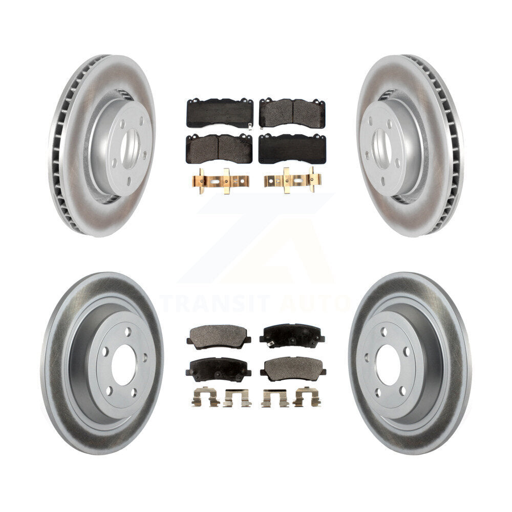 Disc Rotors and Ceramic Brake Pads Kit-KGT-102264 - Kit.bestparts.ca