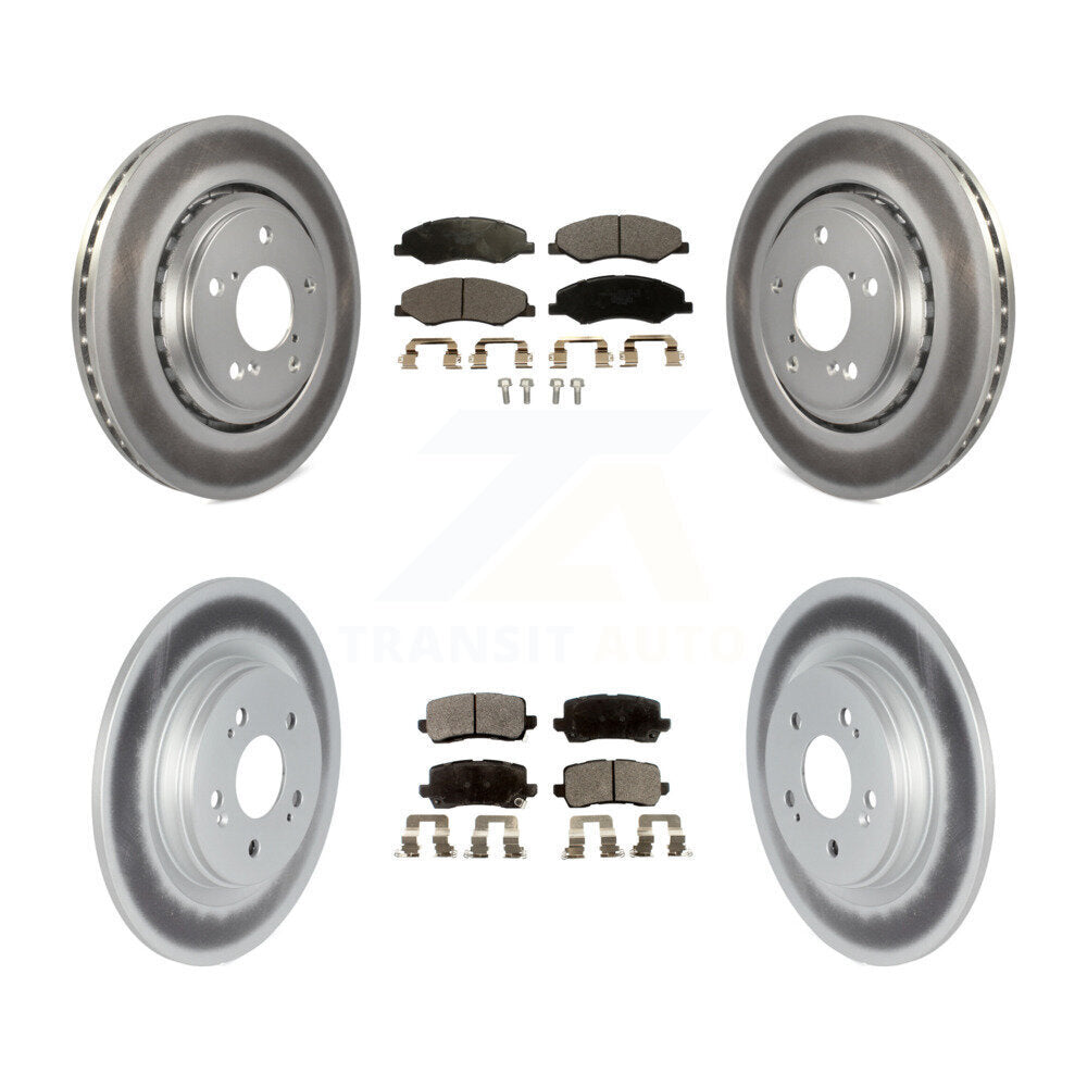 Disc Rotors and Ceramic Brake Pads Kit-KGT-102272 - Kit.bestparts.ca