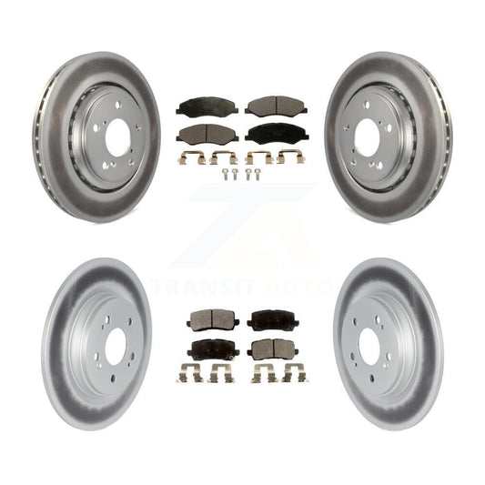 Disc Rotors and Ceramic Brake Pads Kit-KGT-102272 - Kit.bestparts.ca