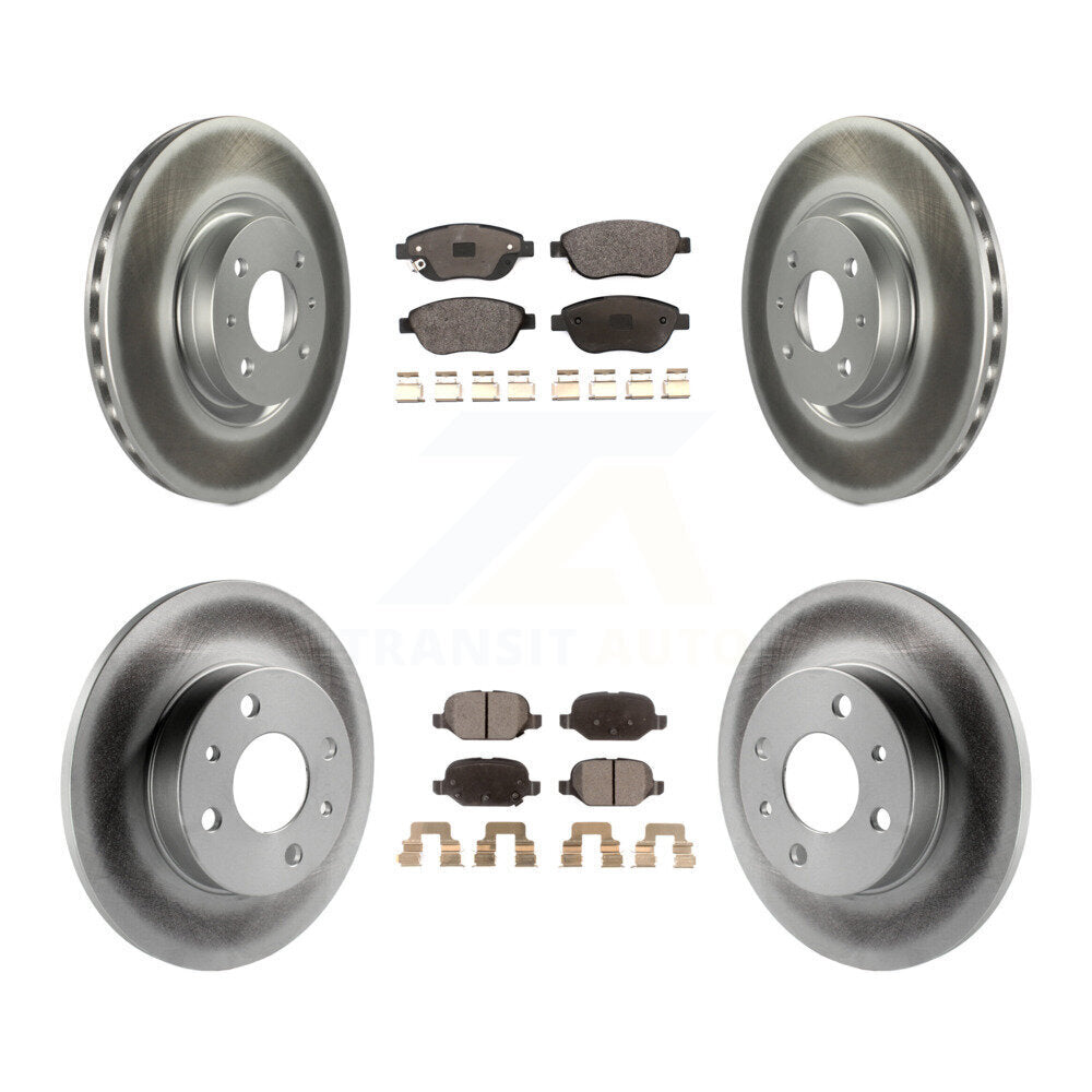 Disc Rotors and Ceramic Brake Pads Kit-KGT-102273 - Kit.bestparts.ca