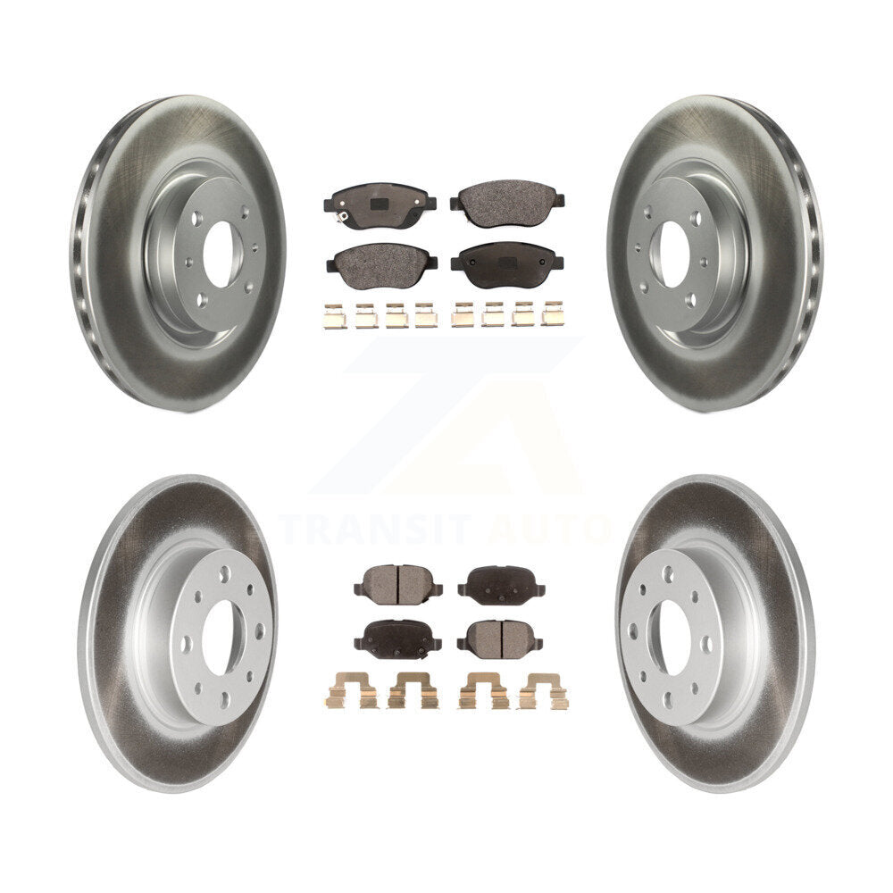 Disc Rotors and Ceramic Brake Pads Kit-KGT-102274 - Kit.bestparts.ca