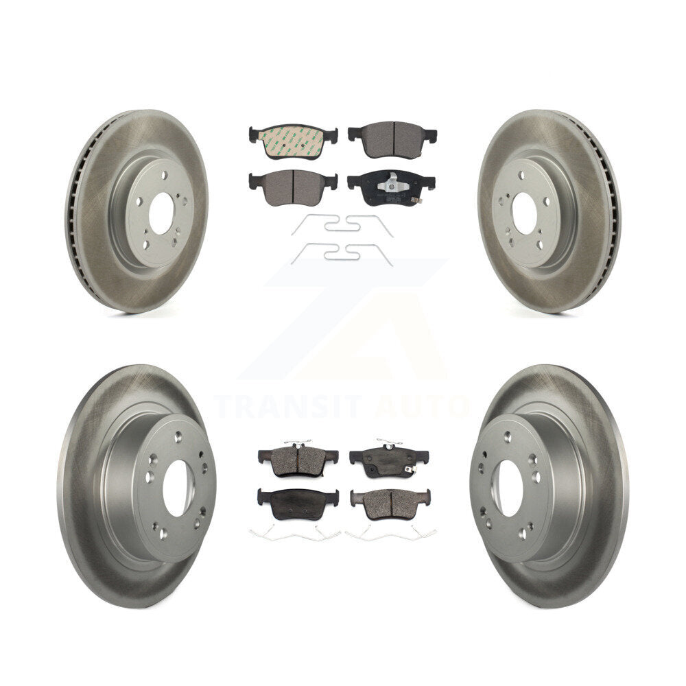 Disc Rotors and Ceramic Brake Pads Kit-KGT-102278 - Kit.bestparts.ca