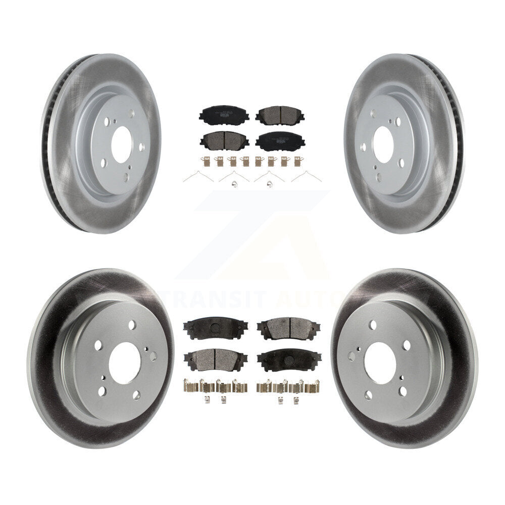 Disc Rotors and Ceramic Brake Pads Kit-KGT-102279 - Kit.bestparts.ca