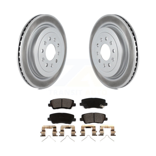 Coated Disc Rotors and Ceramic Brake Pads Kit-KGT-102284 - Kit.bestparts.ca