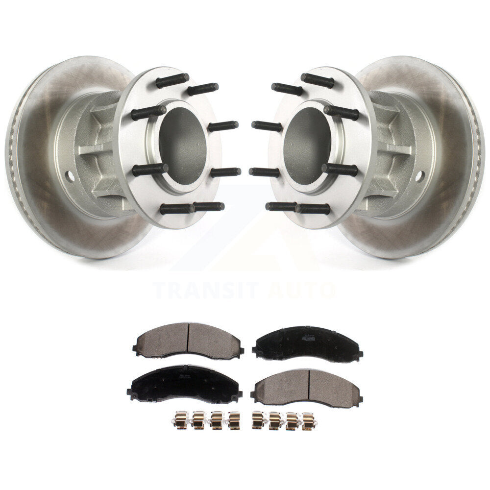 coated disc rotors and ceramic brake pads-kgt-102297 - Kit.bestparts.ca
