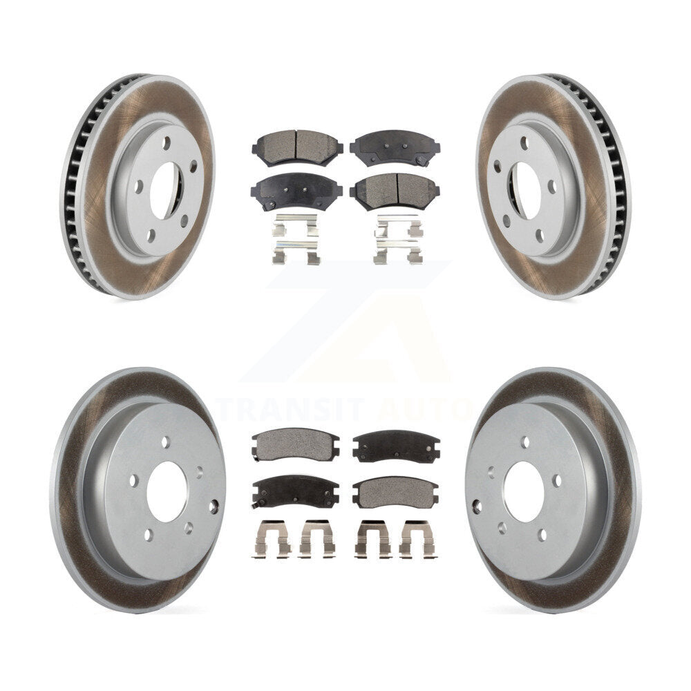 Disc Rotors and Ceramic Brake Pads Kit-KGT-102306 - Kit.bestparts.ca
