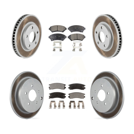 Disc Rotors and Ceramic Brake Pads Kit-KGT-102306 - Kit.bestparts.ca