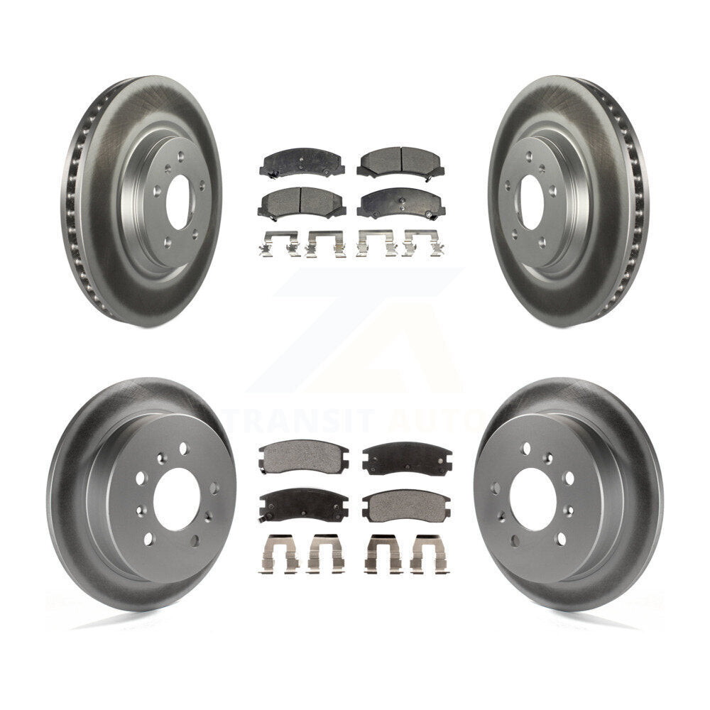 Disc Rotors and Ceramic Brake Pads Kit-KGT-102311 - Kit.bestparts.ca