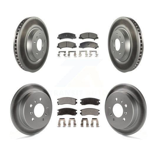 Disc Rotors and Ceramic Brake Pads Kit-KGT-102311 - Kit.bestparts.ca