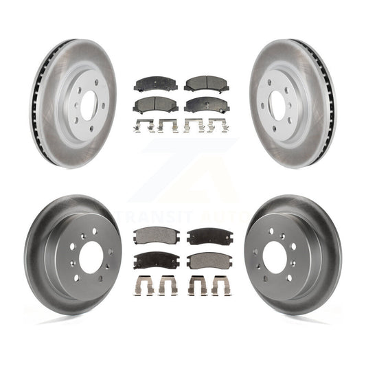 Disc Rotors and Ceramic Brake Pads Kit-KGT-102313 - Kit.bestparts.ca