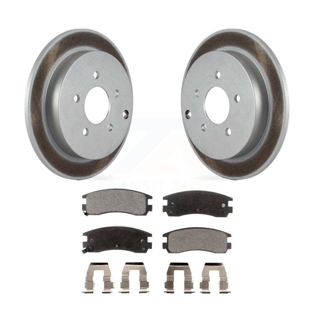 Coated Disc Rotors and Ceramic Brake Pads Kit-KGT-102315 - Kit.bestparts.ca