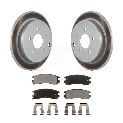 Coated Disc Rotors and Ceramic Brake Pads Kit-KGT-102315 - Kit.bestparts.ca