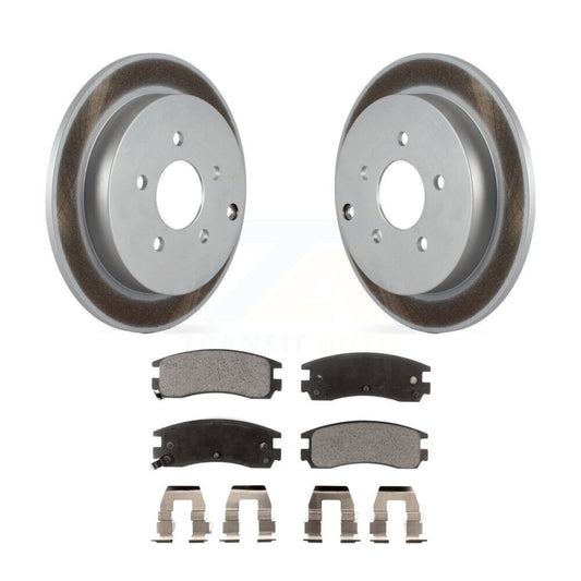 Coated Disc Rotors and Ceramic Brake Pads Kit-KGT-102315 - Kit.bestparts.ca