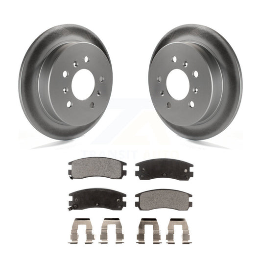 Coated Disc Rotors and Ceramic Brake Pads Kit-KGT-102317 - Kit.bestparts.ca