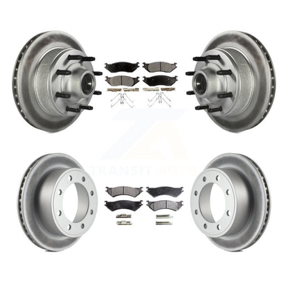 Coated Disc Rotors and Ceramic Brake Pads Kit-KGT-102337 - Kit.bestparts.ca