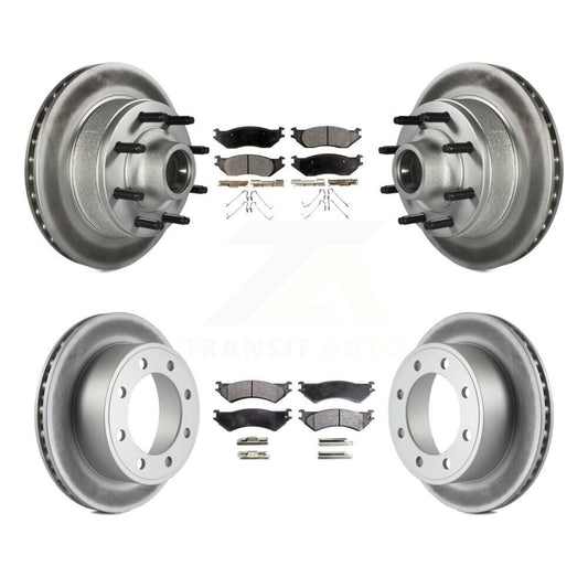 Coated Disc Rotors and Ceramic Brake Pads Kit-KGT-102337 - Kit.bestparts.ca