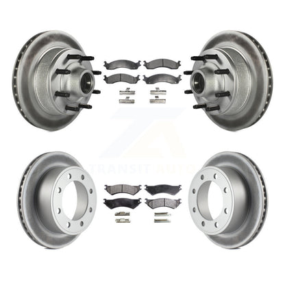 Coated Disc Rotors and Ceramic Brake Pads Kit-KGT-102338 - Kit.bestparts.ca