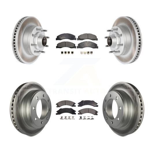 Coated Disc Rotors and Ceramic Brake Pads Kit-KGT-102348 - Kit.bestparts.ca
