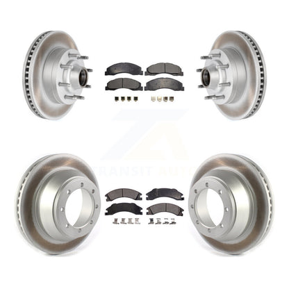 Coated Disc Rotors and Ceramic Brake Pads Kit-KGT-102349 - Kit.bestparts.ca