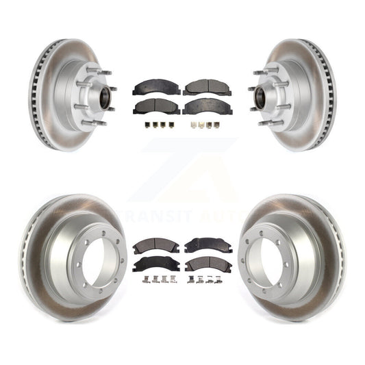 Coated Disc Rotors and Ceramic Brake Pads Kit-KGT-102349 - Kit.bestparts.ca