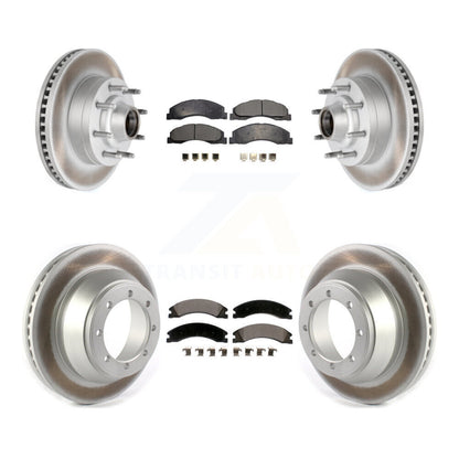 Coated Disc Rotors and Ceramic Brake Pads Kit-KGT-102350 - Kit.bestparts.ca