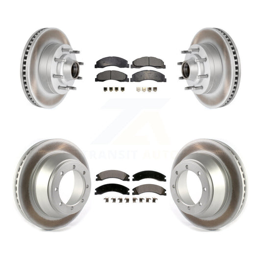 Coated Disc Rotors and Ceramic Brake Pads Kit-KGT-102350 - Kit.bestparts.ca