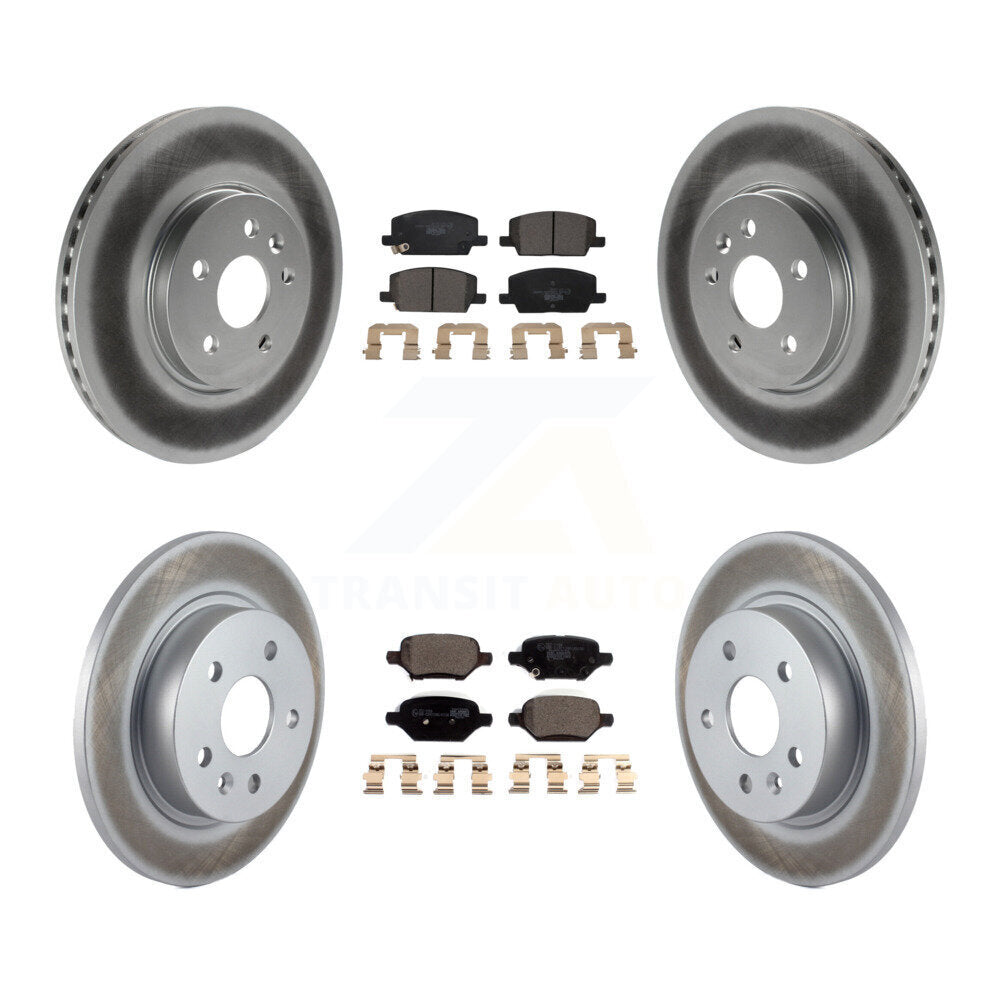Disc Rotors and Ceramic Brake Pads Kit-KGT-102358 - Kit.bestparts.ca Kit.bestparts.ca