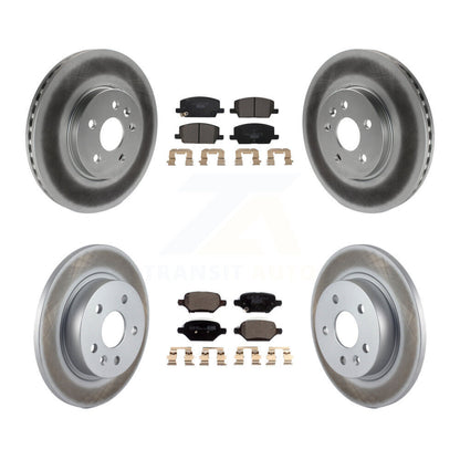 Disc Rotors and Ceramic Brake Pads Kit-KGT-102358 - Kit.bestparts.ca