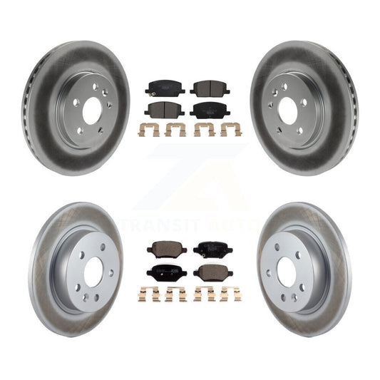 Disc Rotors and Ceramic Brake Pads Kit-KGT-102358 - Kit.bestparts.ca