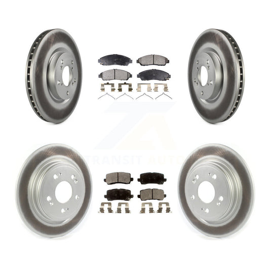 Disc Rotors and Ceramic Brake Pads Kit-KGT-102362 - Kit.bestparts.ca