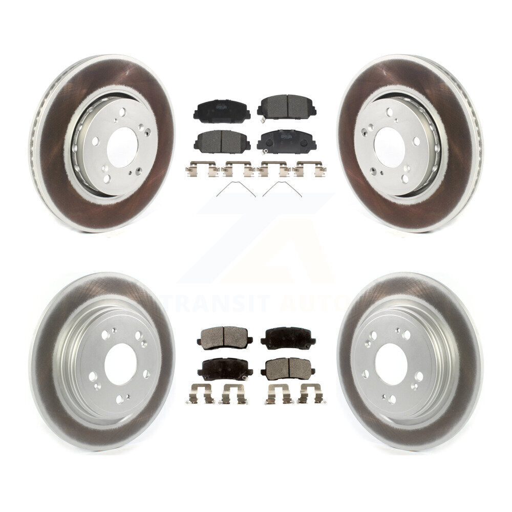 Disc Rotors and Ceramic Brake Pads Kit-KGT-102363 - Kit.bestparts.ca
