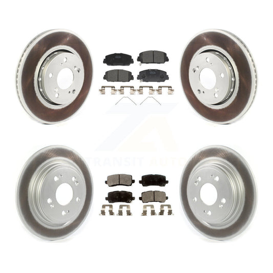 Disc Rotors and Ceramic Brake Pads Kit-KGT-102363 - Kit.bestparts.ca