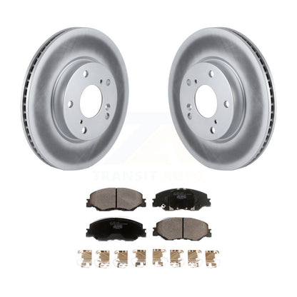 Coated Disc Rotors and Ceramic Brake Pads Kit-KGT-102368 - Kit.bestparts.ca