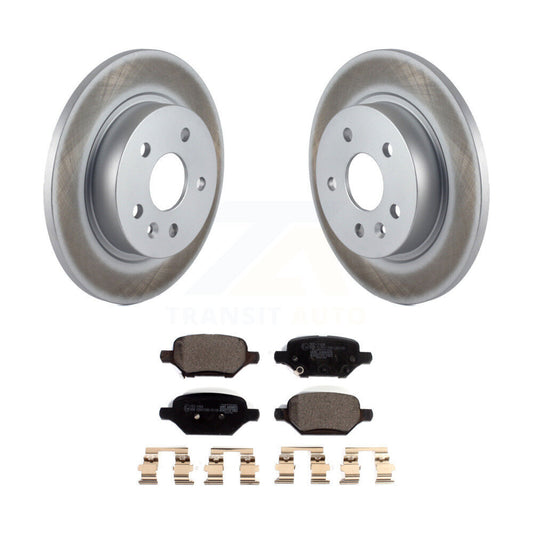 Coated Disc Rotors and Ceramic Brake Pads Kit-KGT-102369 - Kit.bestparts.ca