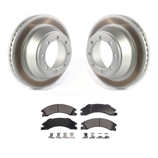 Coated Disc Rotors and Ceramic Brake Pads Kit-KGT-102370 - Kit.bestparts.ca