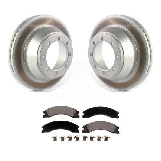 Coated Disc Rotors and Ceramic Brake Pads Kit-KGT-102371 - Kit.bestparts.ca